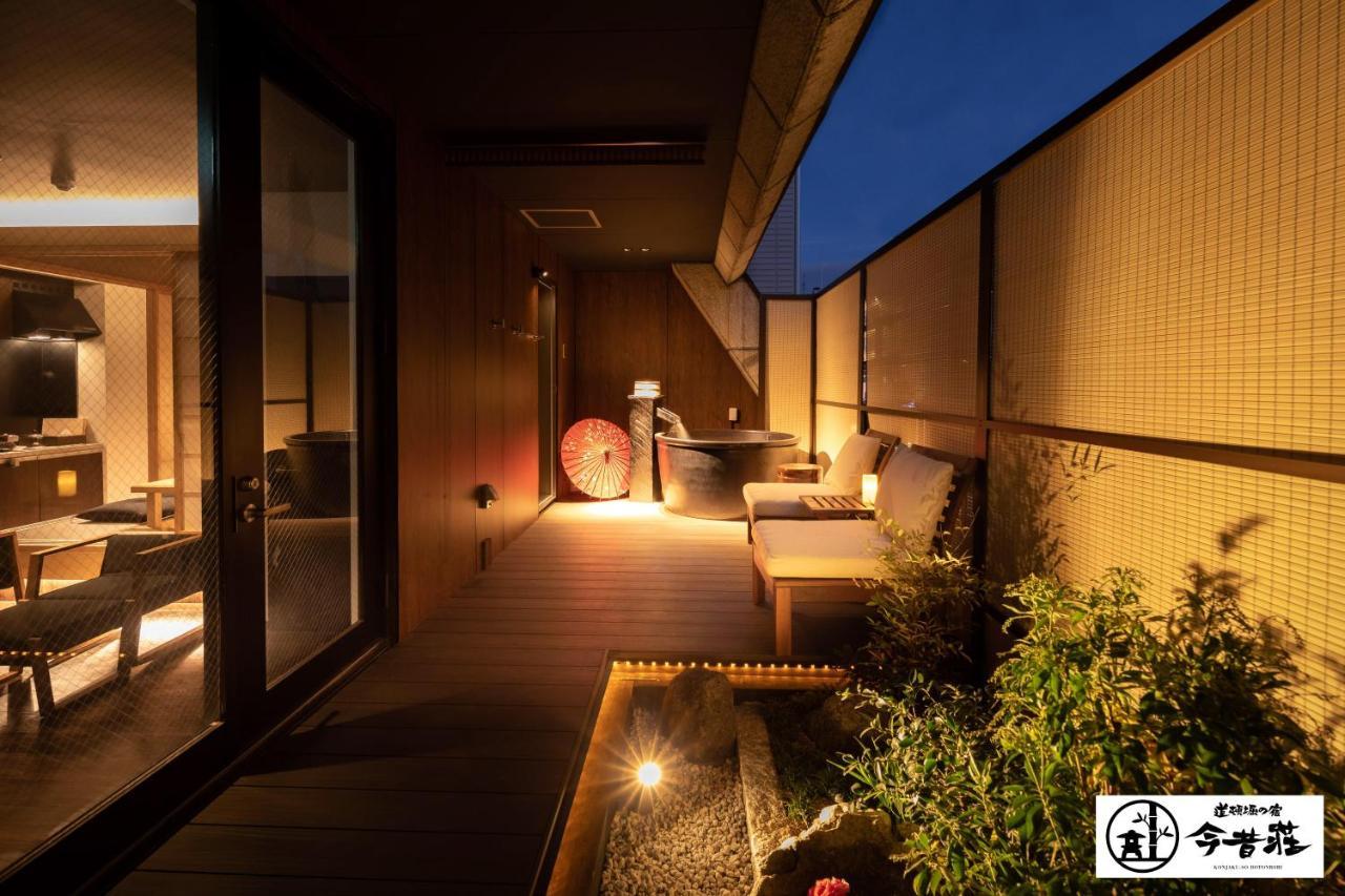 Konjaku-So Dotonbori Garden Spa Stay 오사카 외부 사진